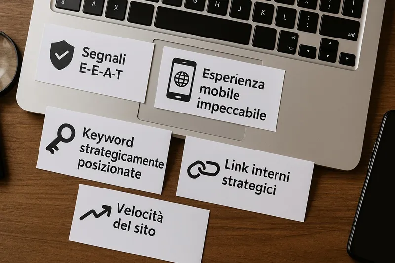 4 fattori SEO On-page