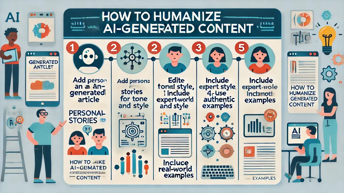 Come rendere più umani i contenuti generati dall'intelligenza artificiale