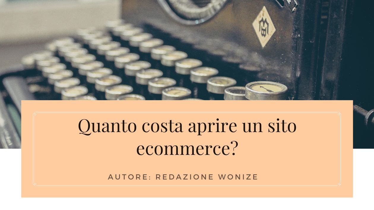 costo sito ecommerce