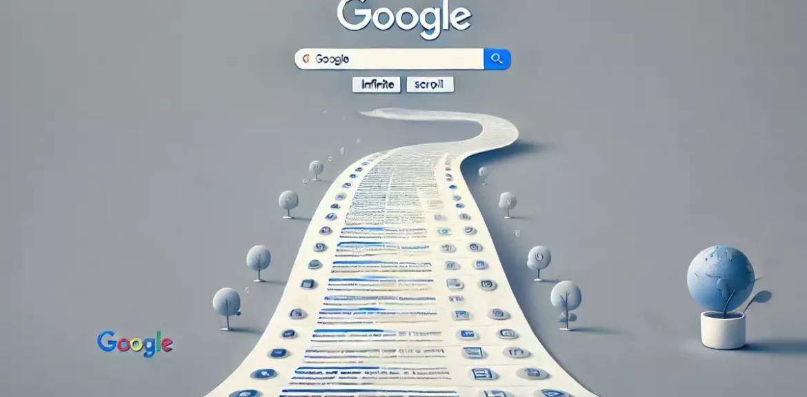 Google infinite scroll