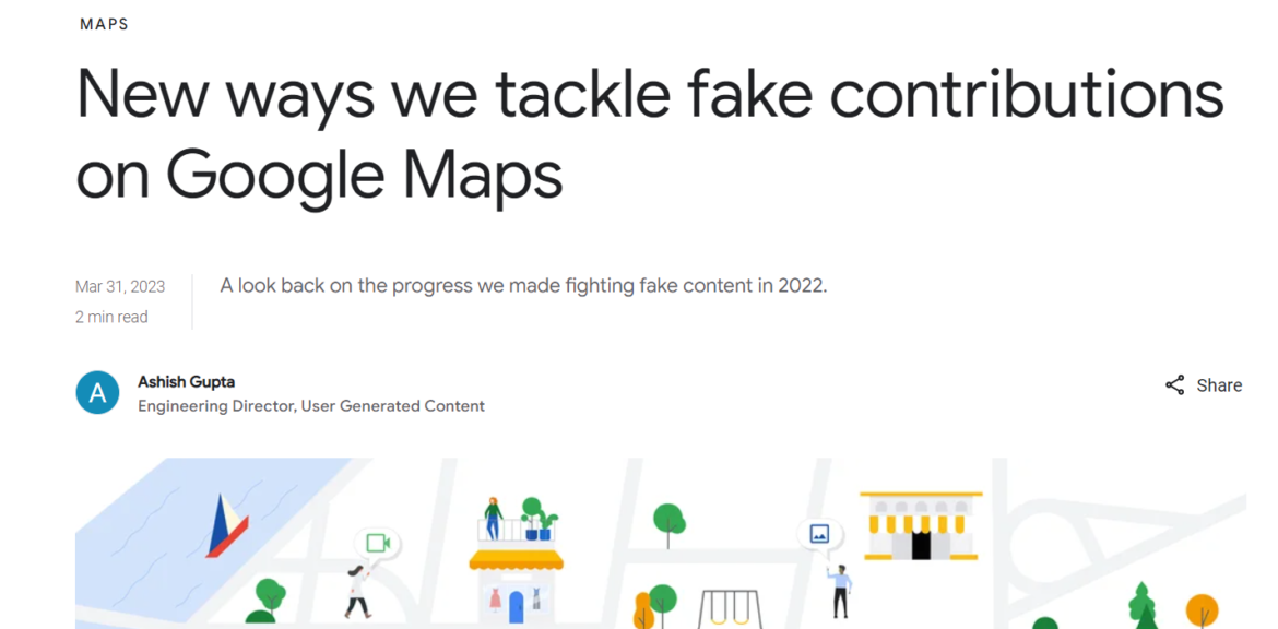 google annuncio rimozione recensioni false
