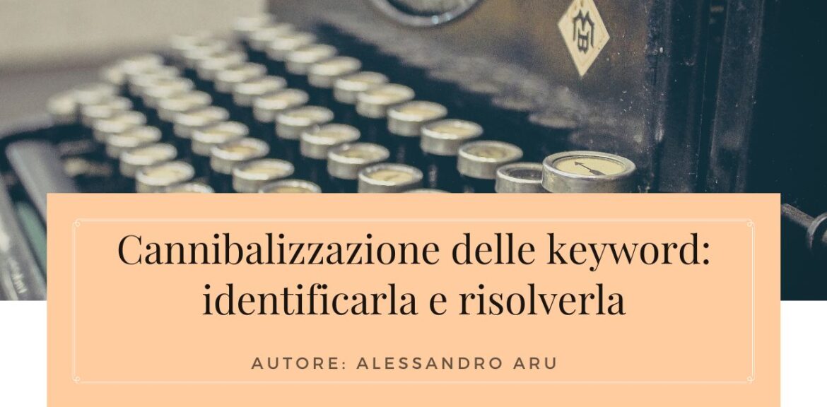 SEO cannibalizzazione keyword