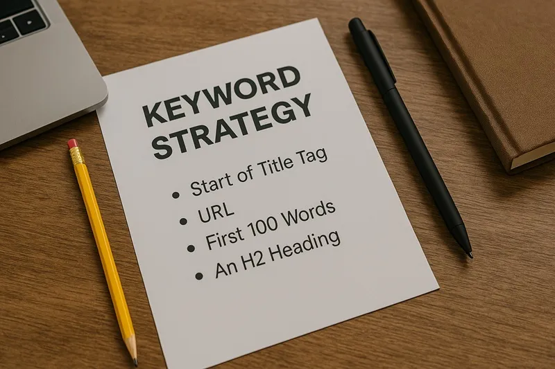 Strategia di keyword nella SEO-On-page