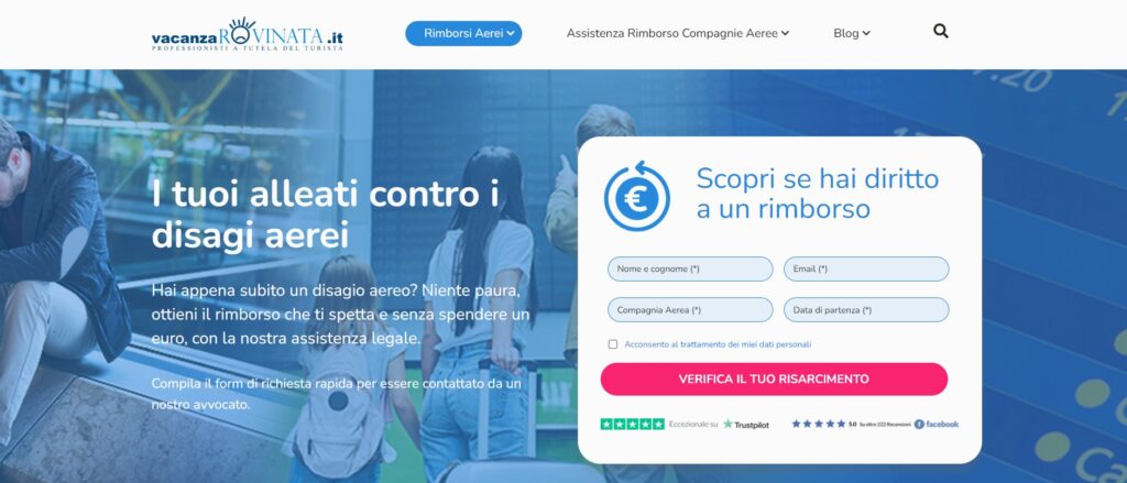 vacanza rovinata progetto seo
